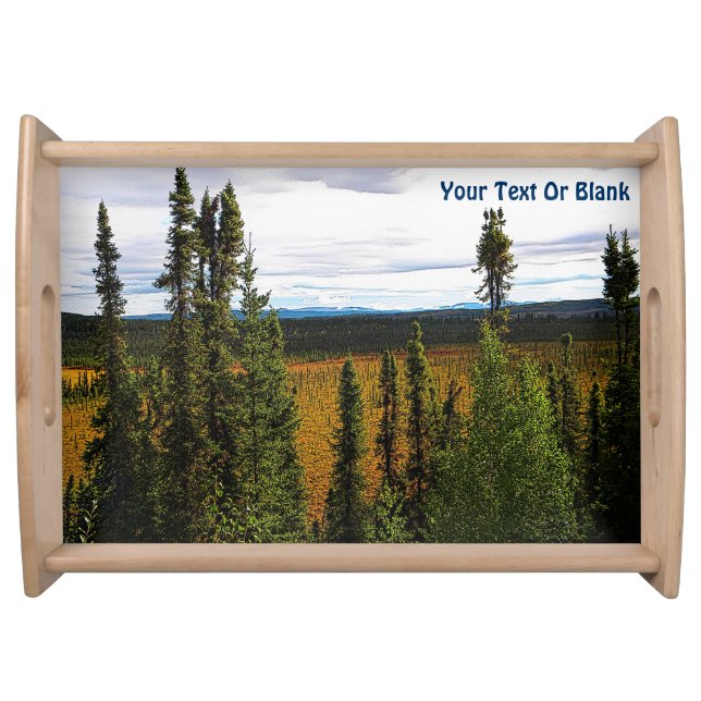 Taiga Summer Serving Tray (Front)