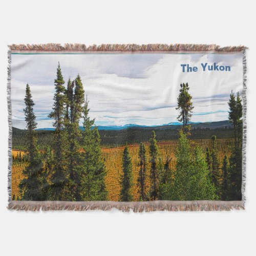Taiga Summer _ Yukon Throw Blanket