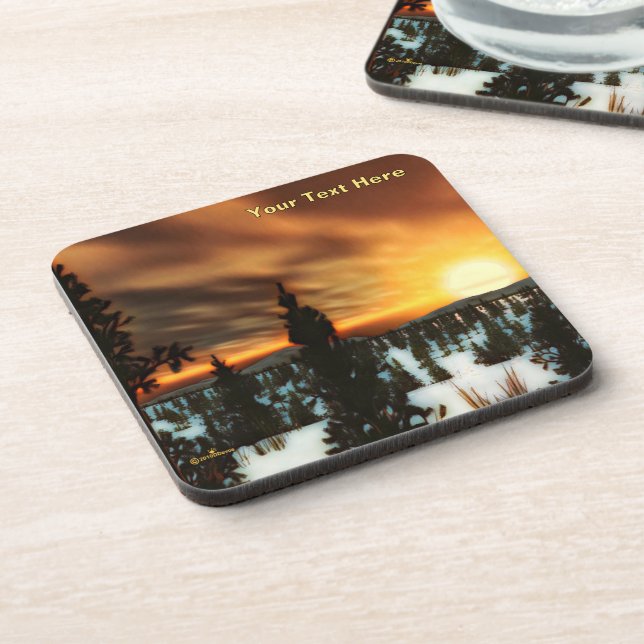 Taiga Sun Beverage Coaster (Left Side)