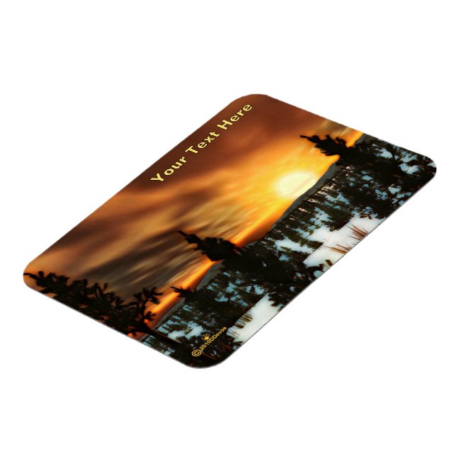 Taiga Sun Magnet (Left Side)