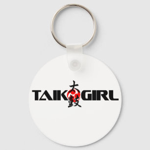Taiko Girl (Design 1) Keychain