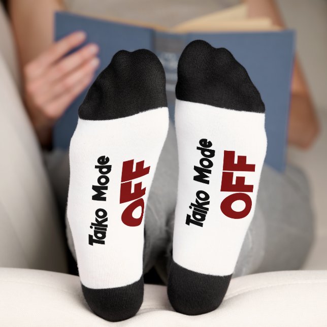 Taiko Mode OFF socks (Bottom)