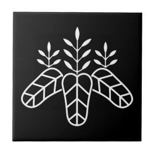 Taiko paulownia ceramic tile