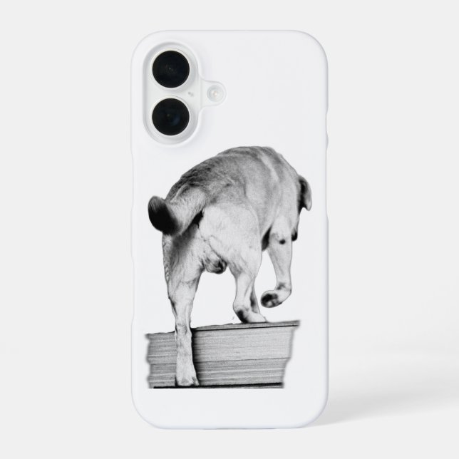 Tail Ahead, Always Iphone Case (Back)