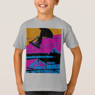Tail Grabbing High Flying Scooter T-Shirt