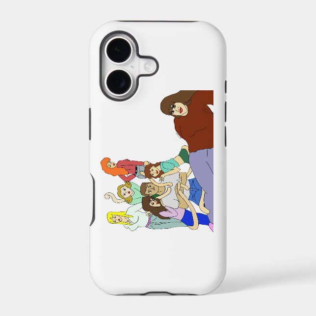 Tail harem  iphone case (Back)