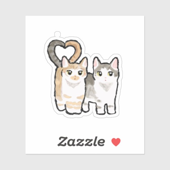 Tail of Love Sticker (Sheet)