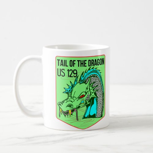 Tail of the Dragon Deals Gap Motorcycle road trip  Coffee Mug