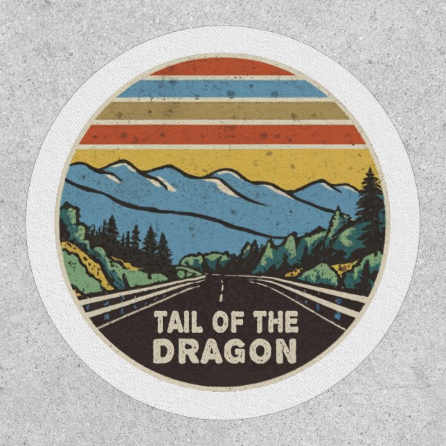 Tail Of The Dragon Mountains Patch (Front)