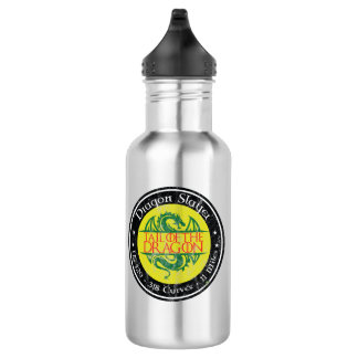 Tail of the Dragon Road US 129 Motorcycle 01 Stainless Steel Water Bottle
