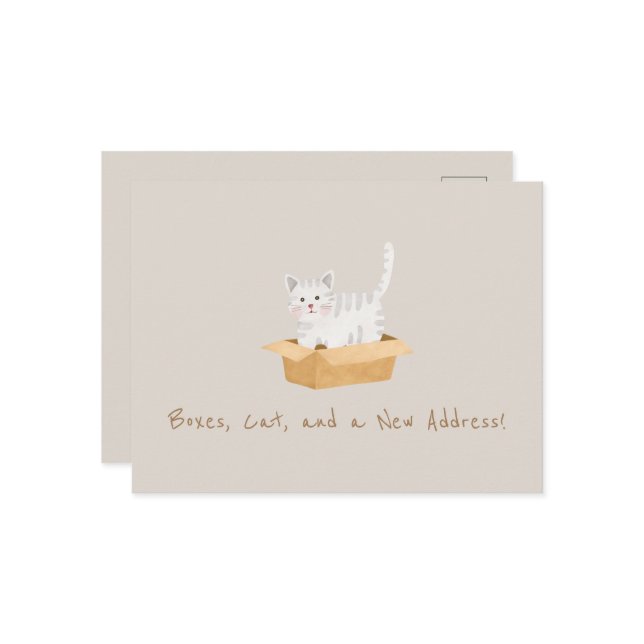 Tail-Tales of a New Home Postcard (Front/Back In Situ)