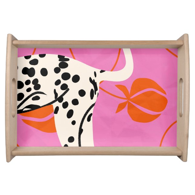 Tail & Texture Serving Tray (Front)