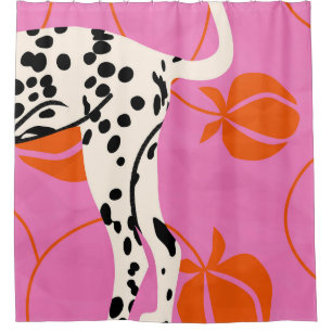 Tail & Texture Shower Curtain