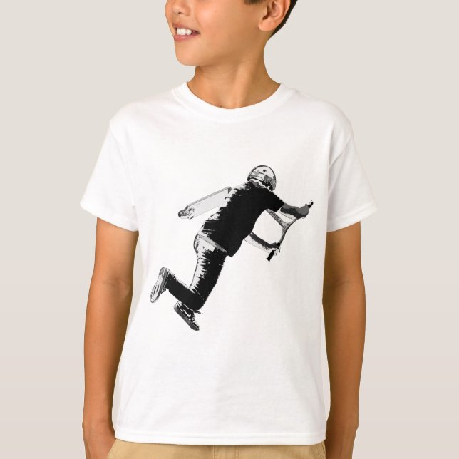 Tail-whip - Stunt Scooter Trick T-Shirt (Front)