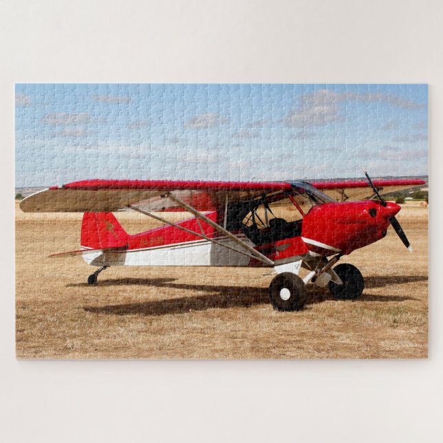 Taildragger aircraft jigsaw puzzle (Horizontal)