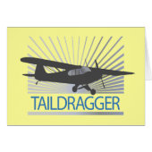 Taildragger Airplane (Front Horizontal)