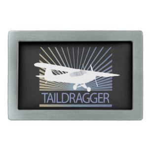Taildragger Airplane Belt Buckle