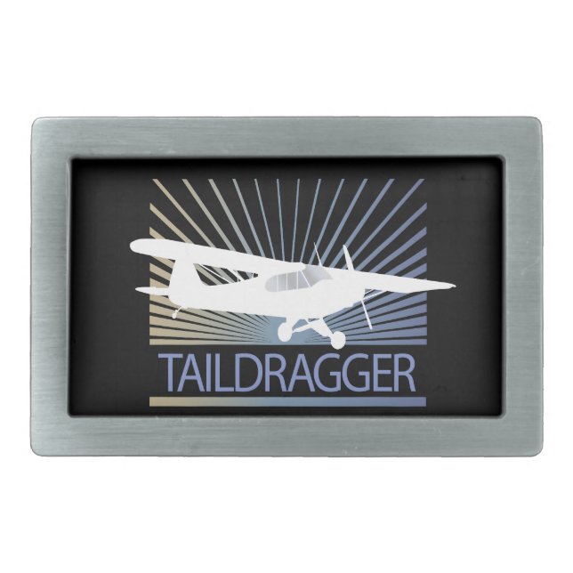 Taildragger Airplane Belt Buckle (Front)