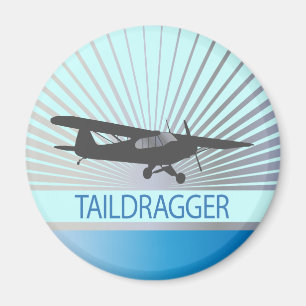 Taildragger Airplane Magnet