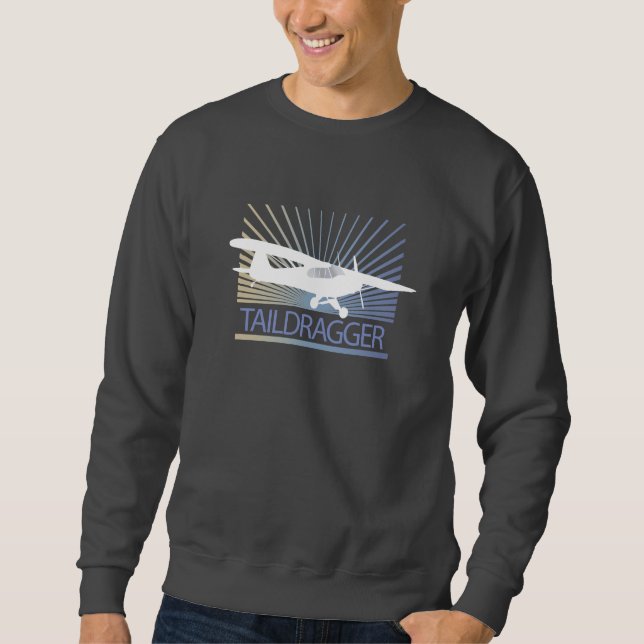 Taildragger Airplane Sweatshirt (Front)