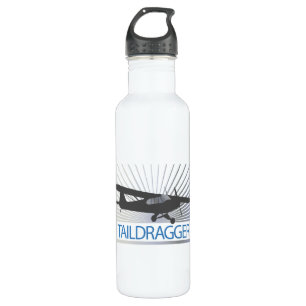Taildragger Airplane Water Bottle