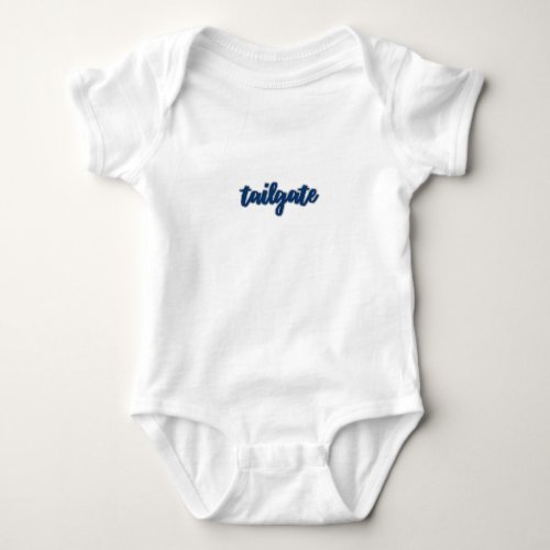 Tailgate Baby Bodysuit