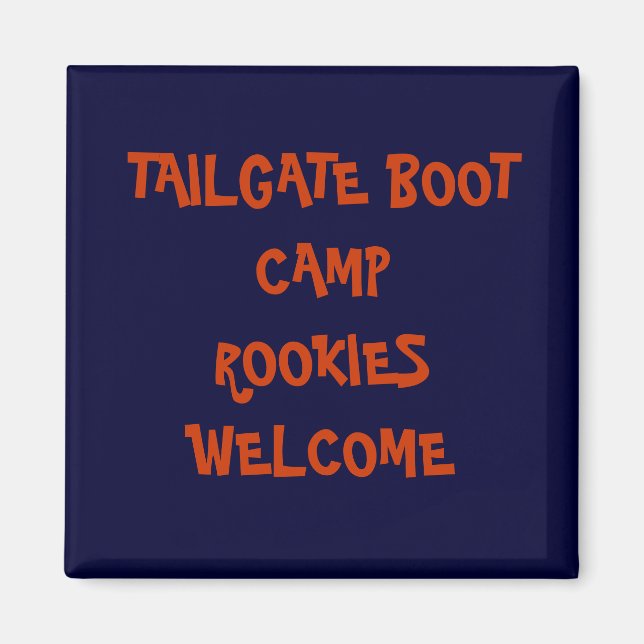 TAILGATE BOOT CAMP MAGNET (Front)