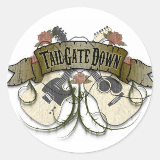 Tailgate Down Stickers