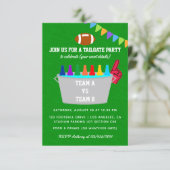 Tailgate Football Match Party Invite (Standing Front)