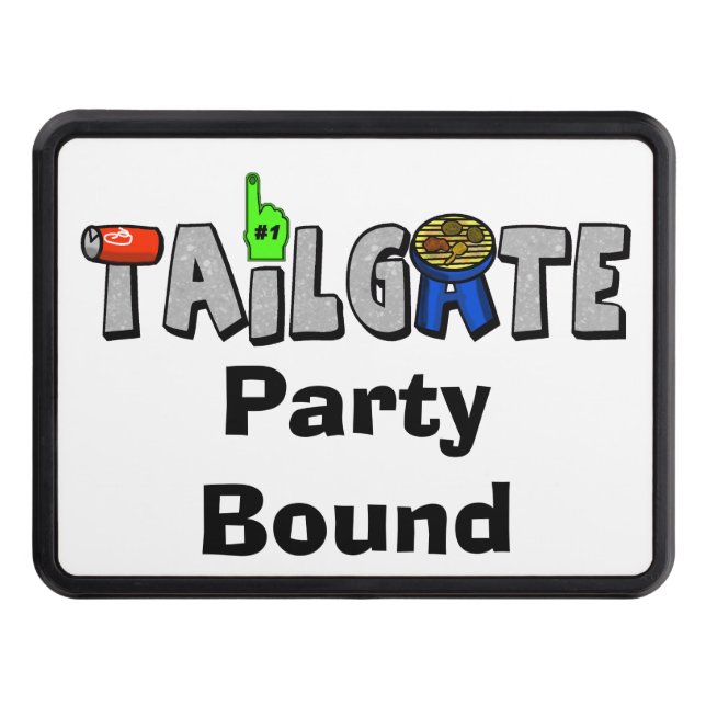 Tailgate Party Bound Hitch Cover (Front)