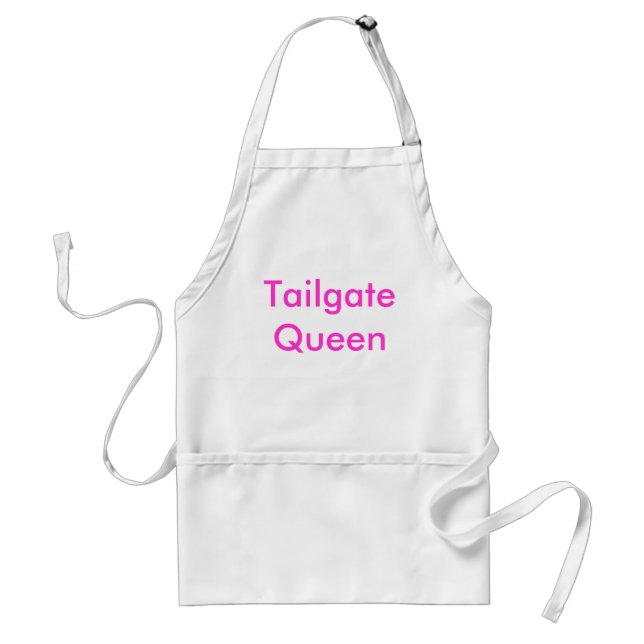 Tailgate Queen Adult Apron (Front)