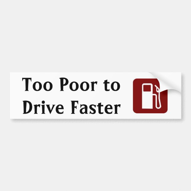 Tailgaters Beware! Bumper Sticker (Front)