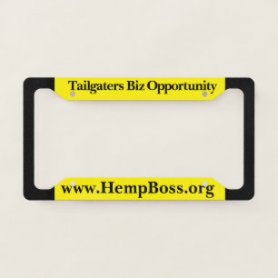 Tailgaters Biz Opportunity License Plate Frame