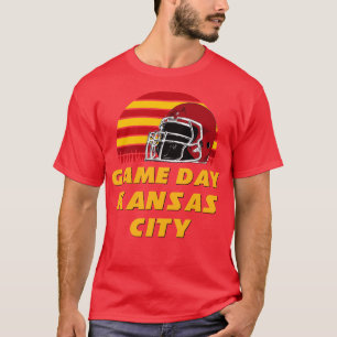 Tailgating Kansas City Chiefs Arrowhead Smack Tal T-Shirt
