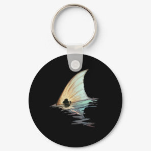 Tailing Redfish Redfish Tail Red Drum Fish Shirt  Keychain