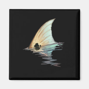 Tailing Redfish Redfish Tail Red Drum Fish Shirt Magnet