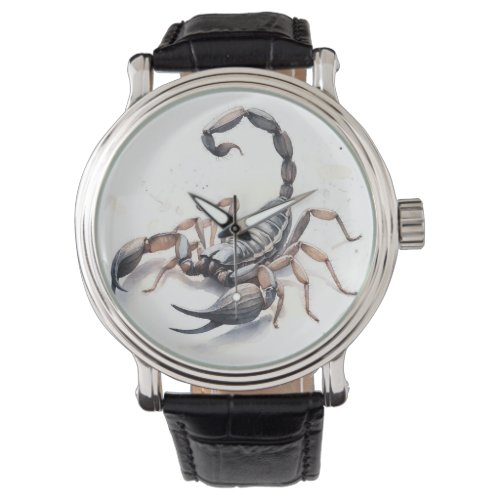 Tailless Whip Scorpion Watercolor IREF279 _ Waterc Watch