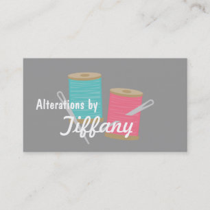 Tailor Alterations Tailoring Seamstress Tailor Business Card
