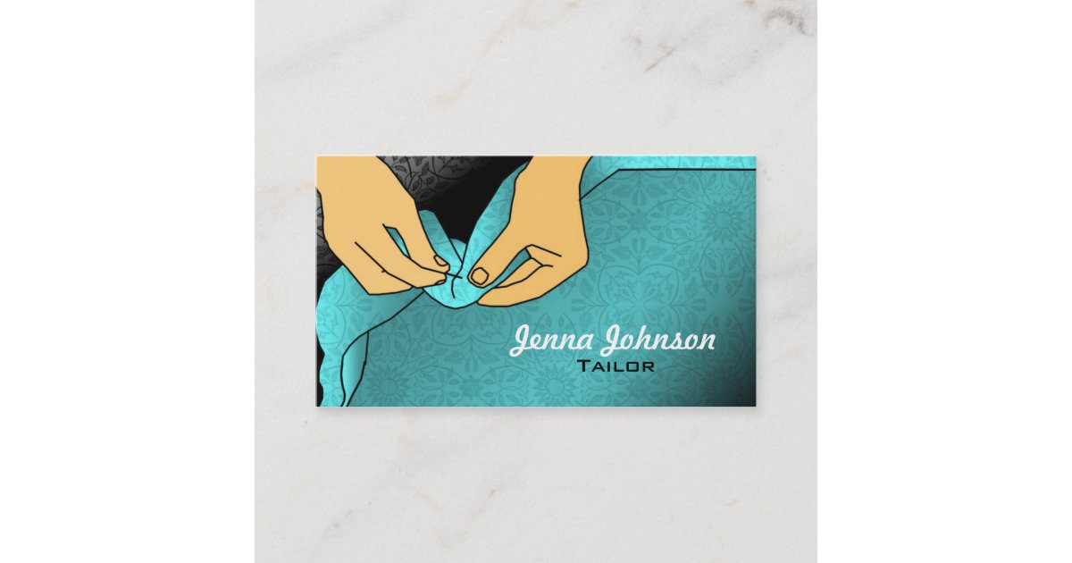 Tailor Business Cards Zazzle