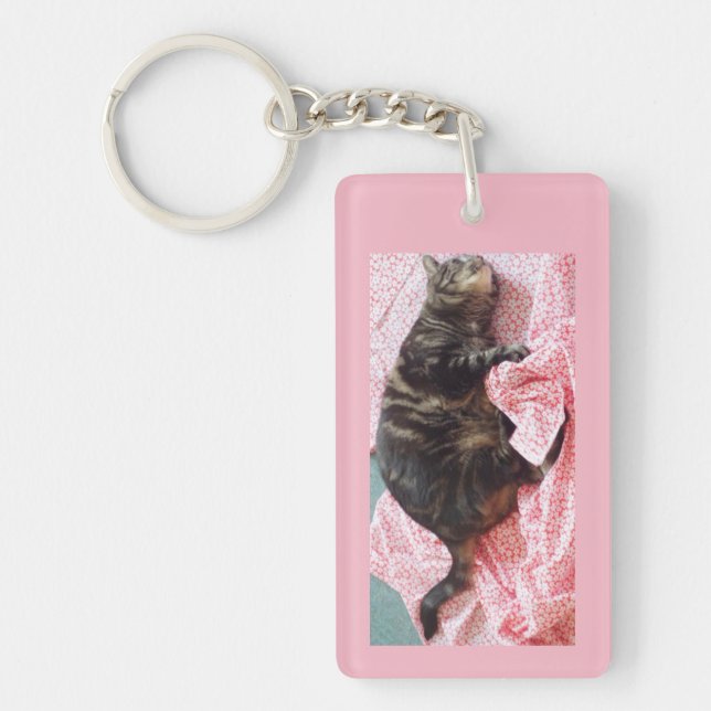 Tailor Dave Rectangle Keyring (Front)