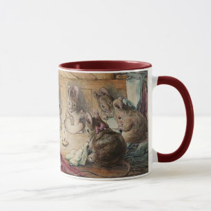 Tailor Mice Sewing a Waistcoat Beatrix Potter 1902 Mug