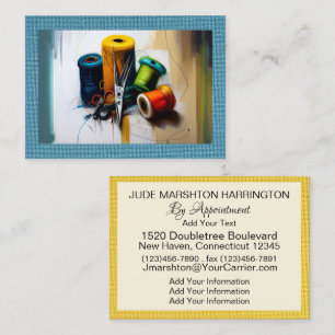 Tailor, Seamstress Business Card 