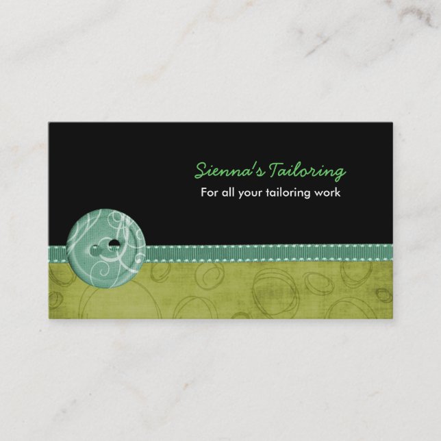 Tailoring Business Card (Front)