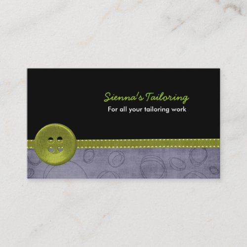 Tailoring Business Card Templates