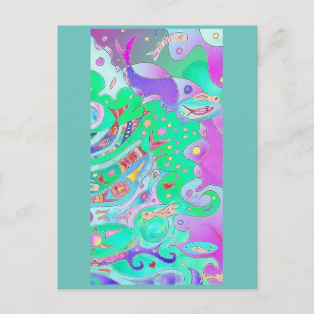 Tails Art Postcard (Front)