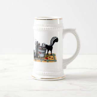 tails  beer stein