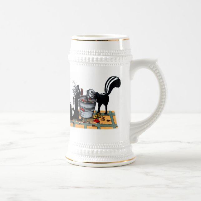 tails  beer stein (Right)