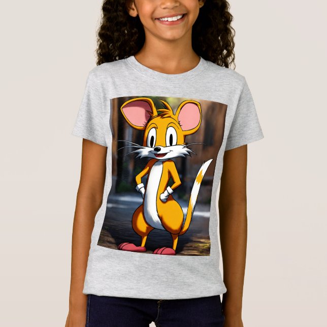 Tails Reimagined as a Rat – Sonic Fan Art Concept T-Shirt (Front)