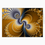 Tailspin - Fractal art Card