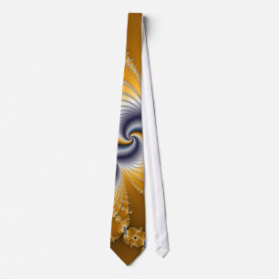 Tailspin - Fractal art Neck Tie